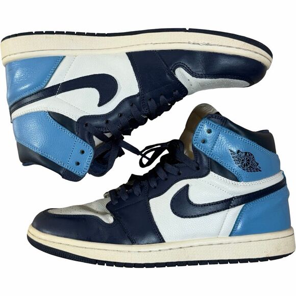Jordan Other - Nike Air Jordan 1 Retro High OG Obsidian UNC Size 10.5 Blue